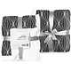 Sherpa-Fleece-Decke Graphic 150 x 200 cm