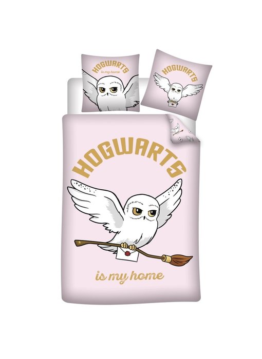 Harry Potter Dekbedovertrek Hogwarts is my home 140 x 200 cm Polyester