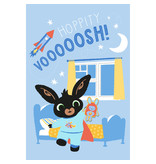 Bing Bunny Fleece Blanket, Hoppity - 100 x 150 cm - Polyester