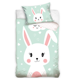 Animal Pictures BABY Duvet cover, Rabbit - 100 x 135 cm - Cotton