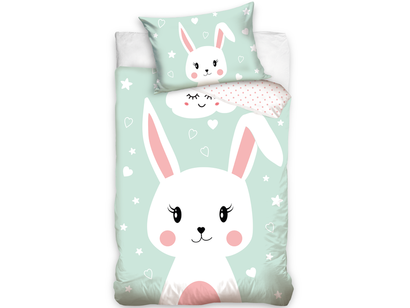 Animal Pictures BABY Duvet cover, Rabbit - 100 x 135 cm - Cotton