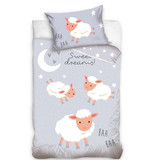 Animal Pictures Housse de couette BEBE, Mouton - 100 x 135 cm - Coton