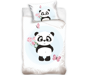 Animal Pictures BABY-Bettbezug Panda 100 x 135 cm Baumwolle