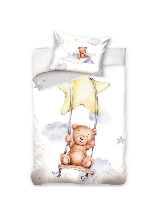 Animal Pictures BABY duvet cover Bear 100 x 135 cm Cotton