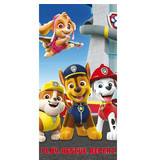 PAW Patrol Beach Towel, Play. Rescue. Repeat. - 70 x 140 cm - Cotton