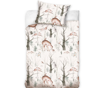 Animal Pictures Housse de couette BABY Cerf 100 x 135 cm Coton