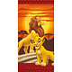 Serviette de plage Mufasa & Simba - 70 x 140 cm - Coton