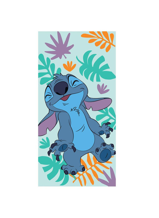 Disney Lilo & Stitch Serviette de plage Stitch - 70 x 140 cm - Coton