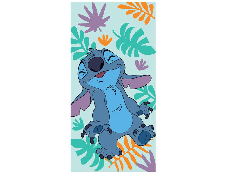 Disney Lilo & Stitch Serviette de plage Stitch - 70 x 140 cm - Coton