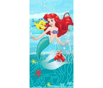 Disney Kleine Zeemeermin Beach towel Ariel - 70 x 140 cm - Cotton