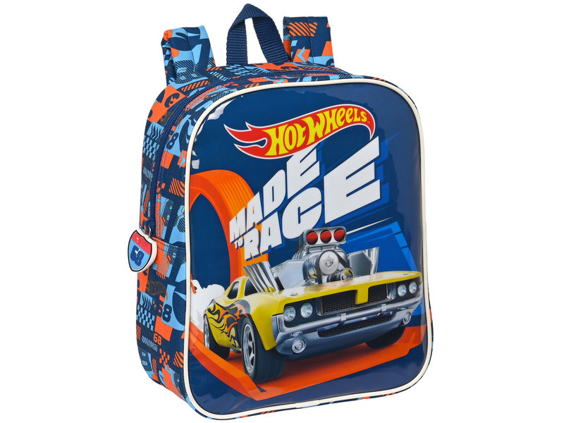 Hot Wheels Kleinkinderrucksack, Speed Club - 27 x 22 x 10 cm - Polyester