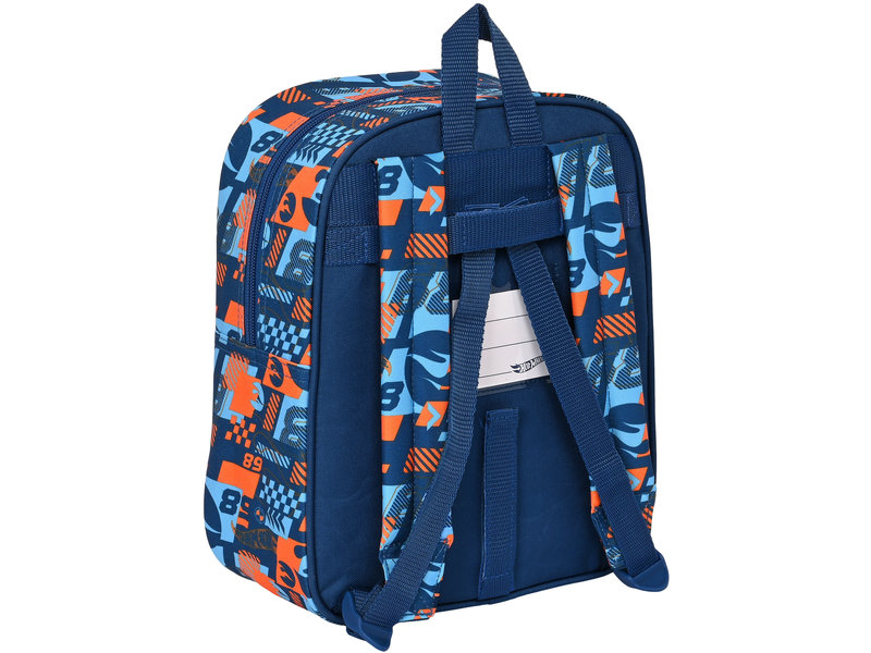 Hot Wheels Kleinkinderrucksack, Speed Club - 27 x 22 x 10 cm - Polyester