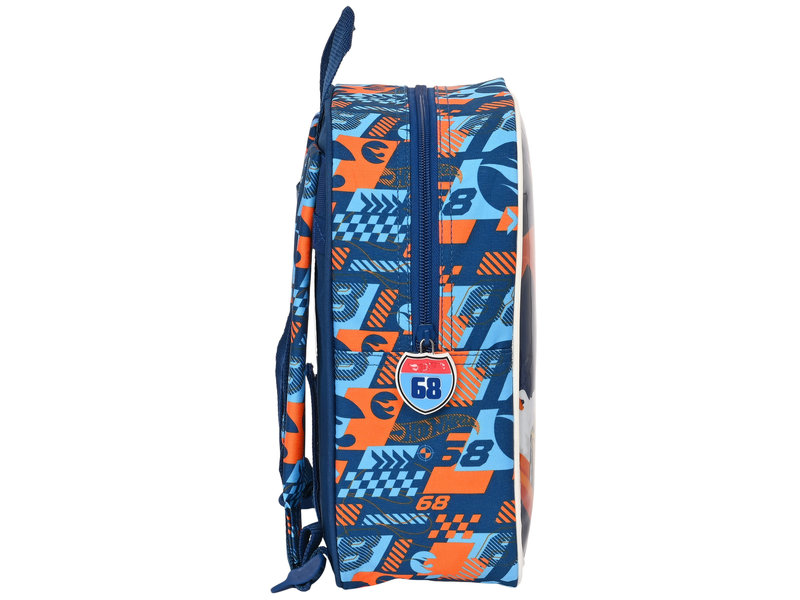 Hot Wheels Kleinkinderrucksack, Speed Club - 27 x 22 x 10 cm - Polyester