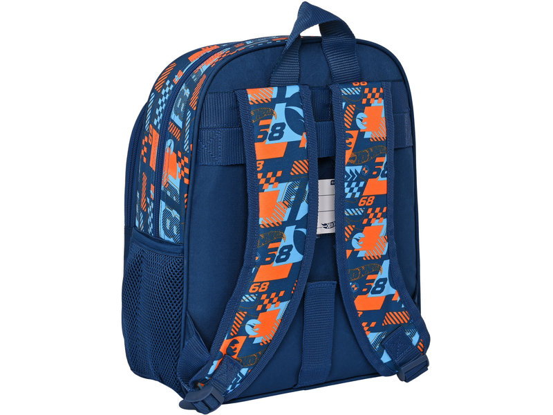 Hot Wheels Backpack, Speed Club - 33 x 27 x 10 cm - Polyester