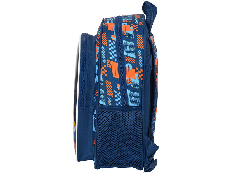 Hot Wheels Backpack, Speed Club - 33 x 27 x 10 cm - Polyester