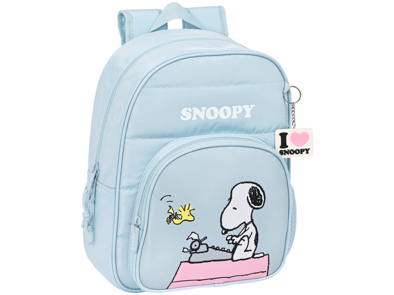 Snoopy Backpack, Imagine - 34 x 28 x 10 cm - Polyester