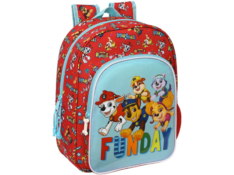 PAW Patrol Backpack, Funday - 34 x 28 x 10 cm - Polyester