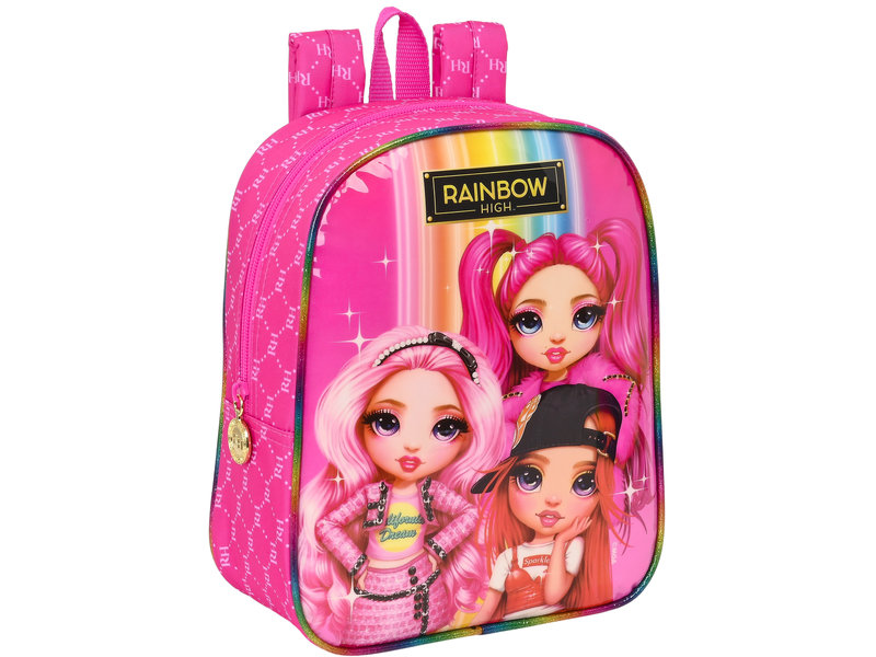 Rainbow High Toddler backpack, Sparkle - 27 x 22 x 10 cm - Polyester