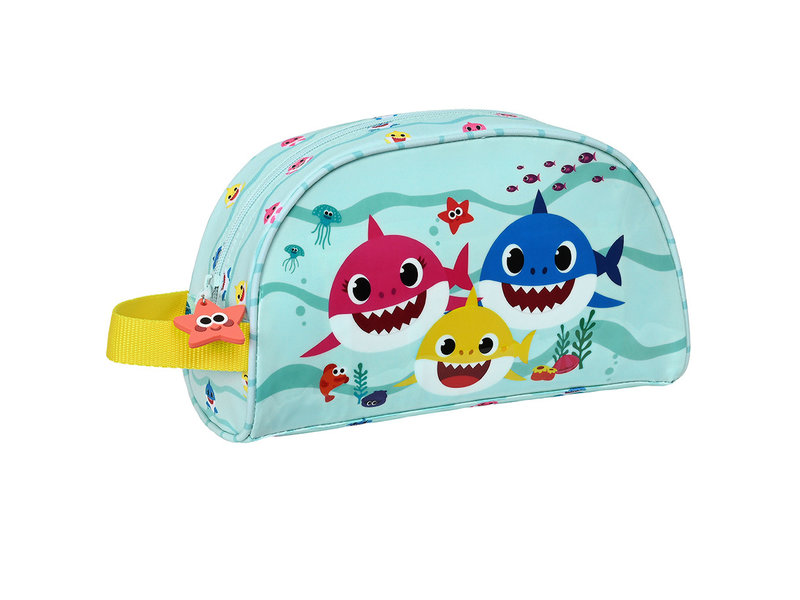 Baby Shark Kulturbeutel, Beach Day - 26 x 15 x 12 cm - Polyester