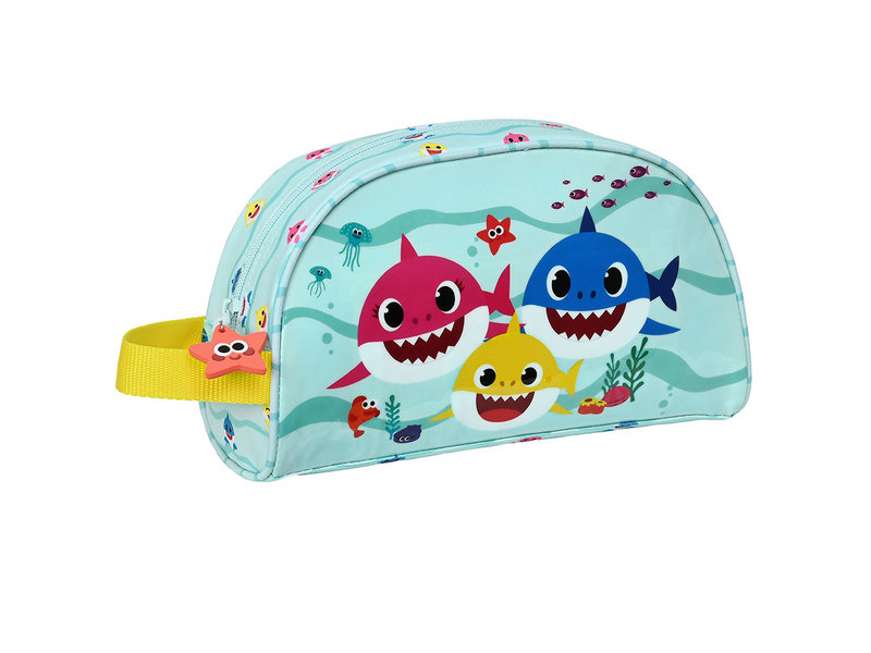 Baby Shark Toiletry bag, Beach Day - 26 x 15 x 12 cm - Polyester