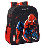 SpiderMan Backpack, Hero - 38 x 32 x 12 cm - Polyester