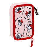 Disney Minnie Mouse Filled pouch, Me Time -28 pieces - 19.5 x 12.5 x 4 cm - Polyester