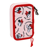 Disney Minnie Mouse Gefüllter Beutel, Me Time -28 Stück - 19,5 x 12,5 x 4 cm - Polyester