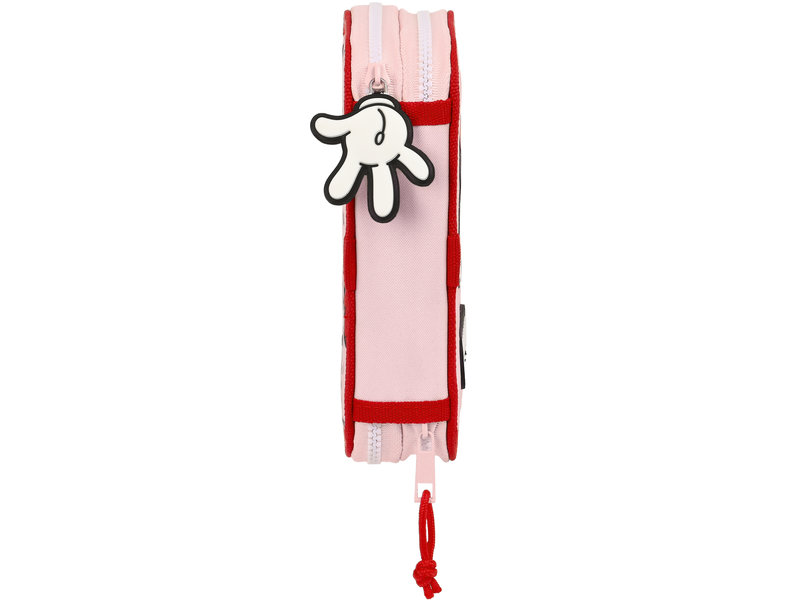 Disney Minnie Mouse Pochette remplie, Me Time -28 pièces - 19,5 x 12,5 x 4 cm - Polyester