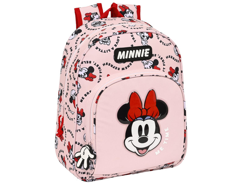 Disney Minnie Mouse Sac à dos, Me Time - 34 x 28 x 10 cm - Polyester