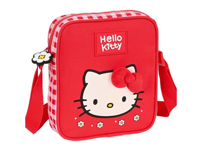 Hello Kitty Mini Schoudertas, Spring - 18 x 16 x 4 cm - Polyester