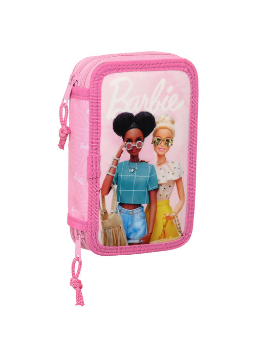 Barbie Filled Case Girl 28 pieces 19.5 x 12.5 cm