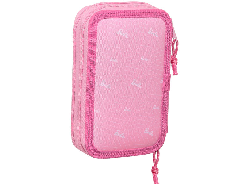 Barbie Gevuld etui, Girl -28 stuks - 19,5 x 12,5 x 4  cm - Polyester