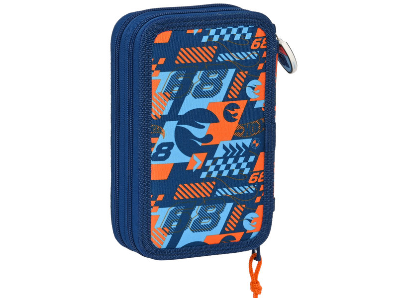 Hot Wheels Gevuld etui, Speed Club - 28 stuks - 19,5 x 12,5 x 4  cm - Polyester