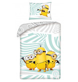 Minions Bettbezug Happy - Single - 140 x 200 cm - Baumwolle