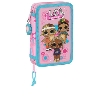 LOL Surprise! Pochette remplie Glow Girls 28 pièces 19,5 x 12,5 cm