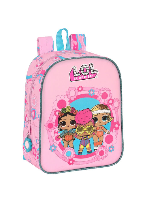 LOL Surprise! Peuterrugzak Glow Girls 27 x 22 cm Polyester