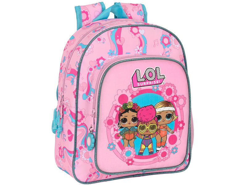 LOL Surprise! Rucksack, Glow Girls - 34 x 28 x 10 cm - Polyester