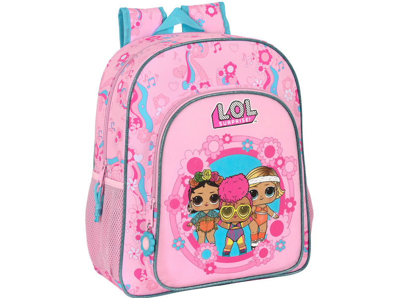 LOL Surprise! Backpack, Glow Girl - 38 x 32 x 12 cm - Polyester