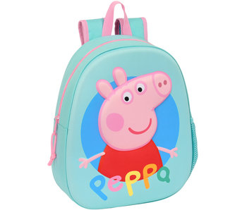 Peppa Pig Rugzak 3D 35 x 27 cm Polyester