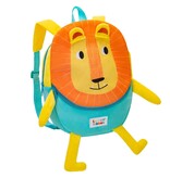 Lemon Ribbon Kleinkinderrucksack Furry Animals Lion – 30 x 28 x 6 cm – Polyester