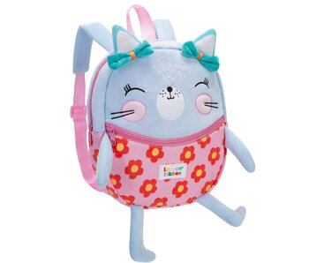 Lemon Ribbon Kleinkinderrucksack Furry Animals Cat 30 x 28 cm Polyester