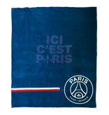 Paris Saint Germain Couverture Polaire, Premium - 125 x 150 cm - Polyester