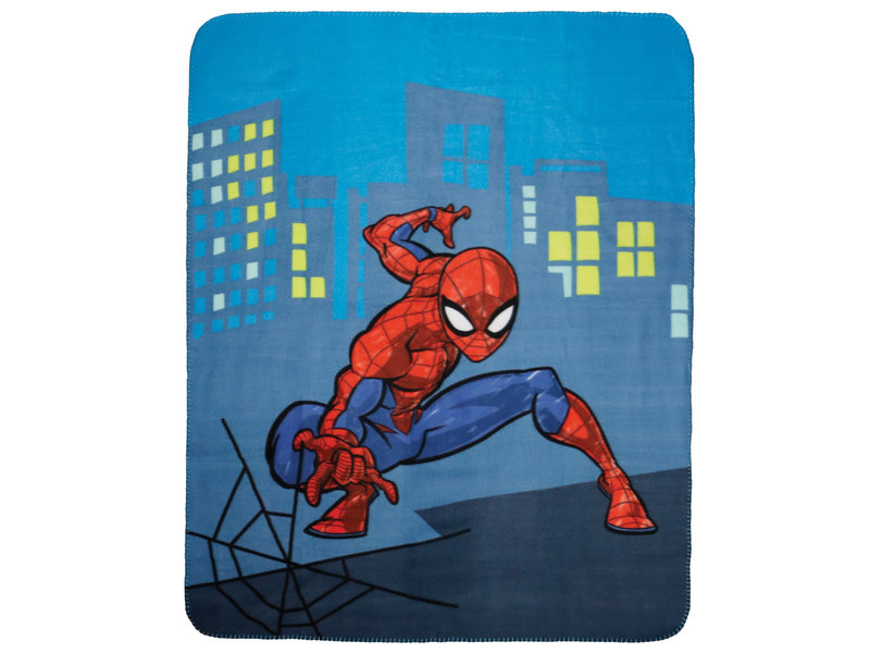 SpiderMan Fleece Blanket, Hero - 110 x 140 cm - Polyester