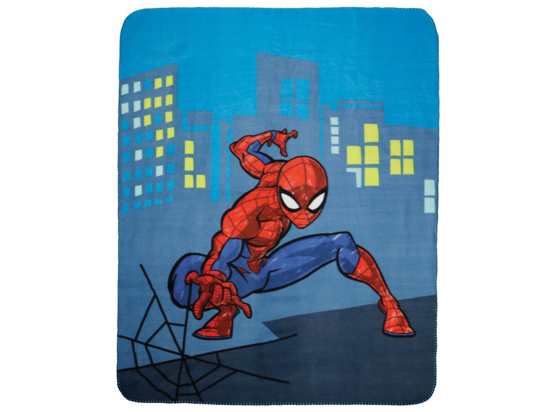 SpiderMan Fleece Deken, Hero - 110 x 140 cm  - Polyester