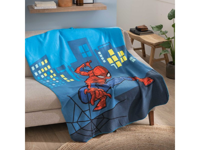 SpiderMan Couverture polaire, Hero - 110 x 140 cm - Polyester