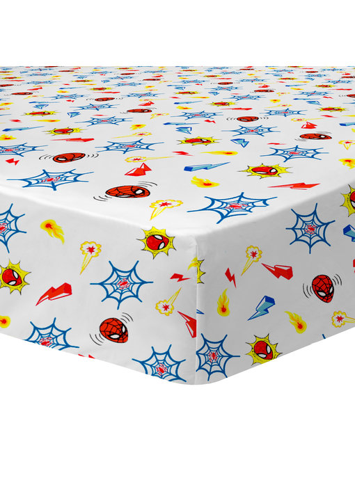 SpiderMan Fitted sheet Avenger 90 x 190/200 cm Cotton