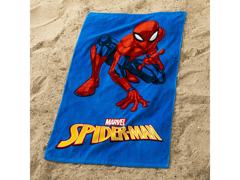 SpiderMan Serviette de plage, Hero - 70 x 120 cm - Coton