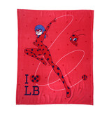 Miraculous Fleece Blanket Premium, Jump - 125 x 150 cm - Polyester