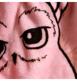 Harry Potter Fleece Blanket Premium, Girly Owl - 125 x 150 cm - Polyester