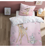 Disney Bambi Housse de couette Flower - Seul - 140 x 200 cm - Coton